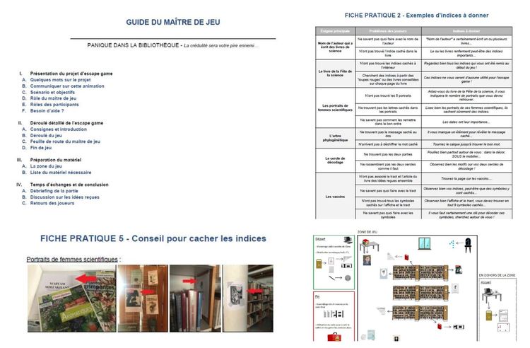 Panique dans la bibliothèque - Donner toutes les billes pour pouvoir le mettre en place