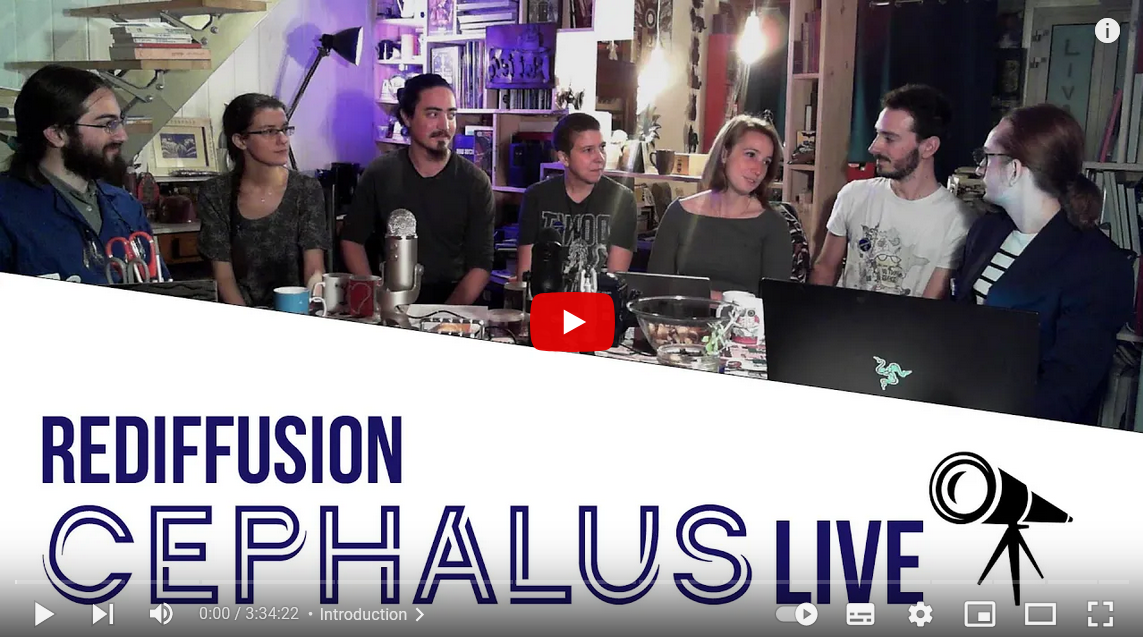 Chaîne YouTube Cephalus live - Collectif Conscience