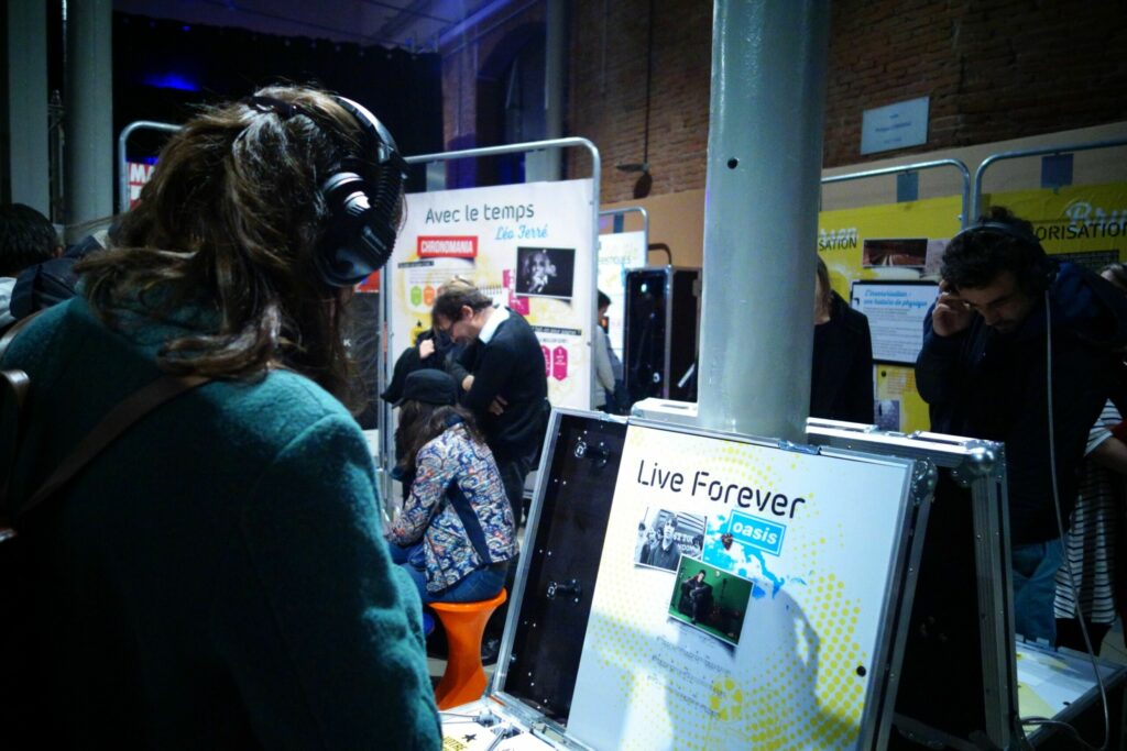 Exposition Electrosound conçue avec l'appui d'EDF et d'Octopus