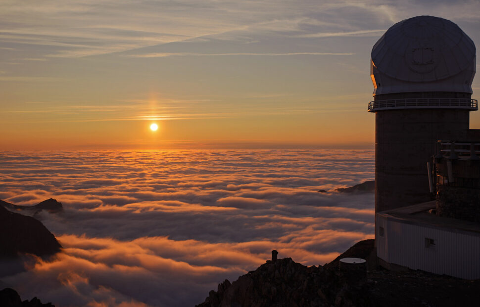 Soleil au Pic du Midi