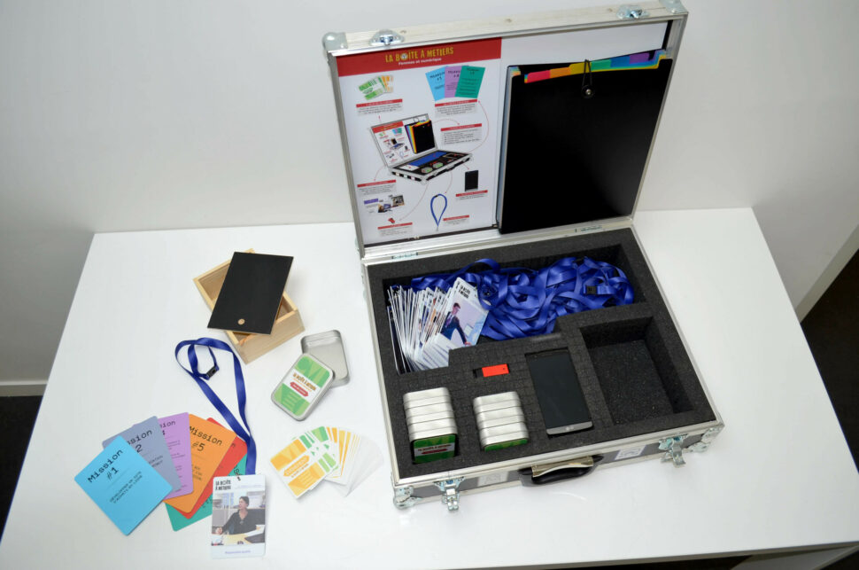 Le contenu de la Boîte à métiers