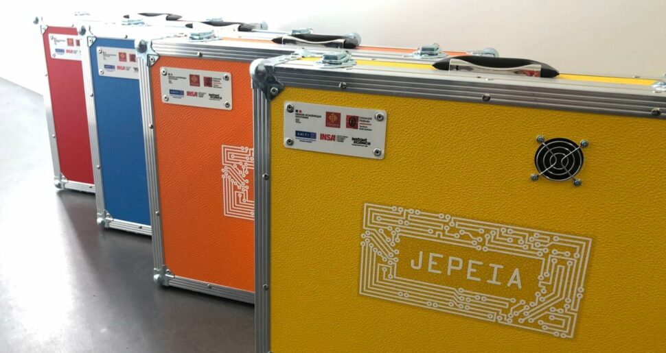 Les mallettes de l'escape game JEPEIA fermées