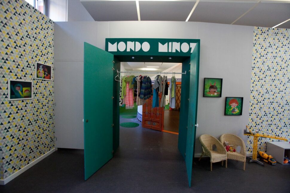 Exposition Mondo Minot - porte d'entrée