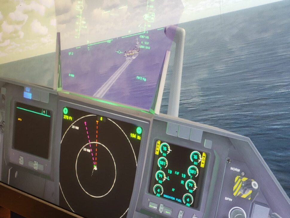 image du simulateur de vol