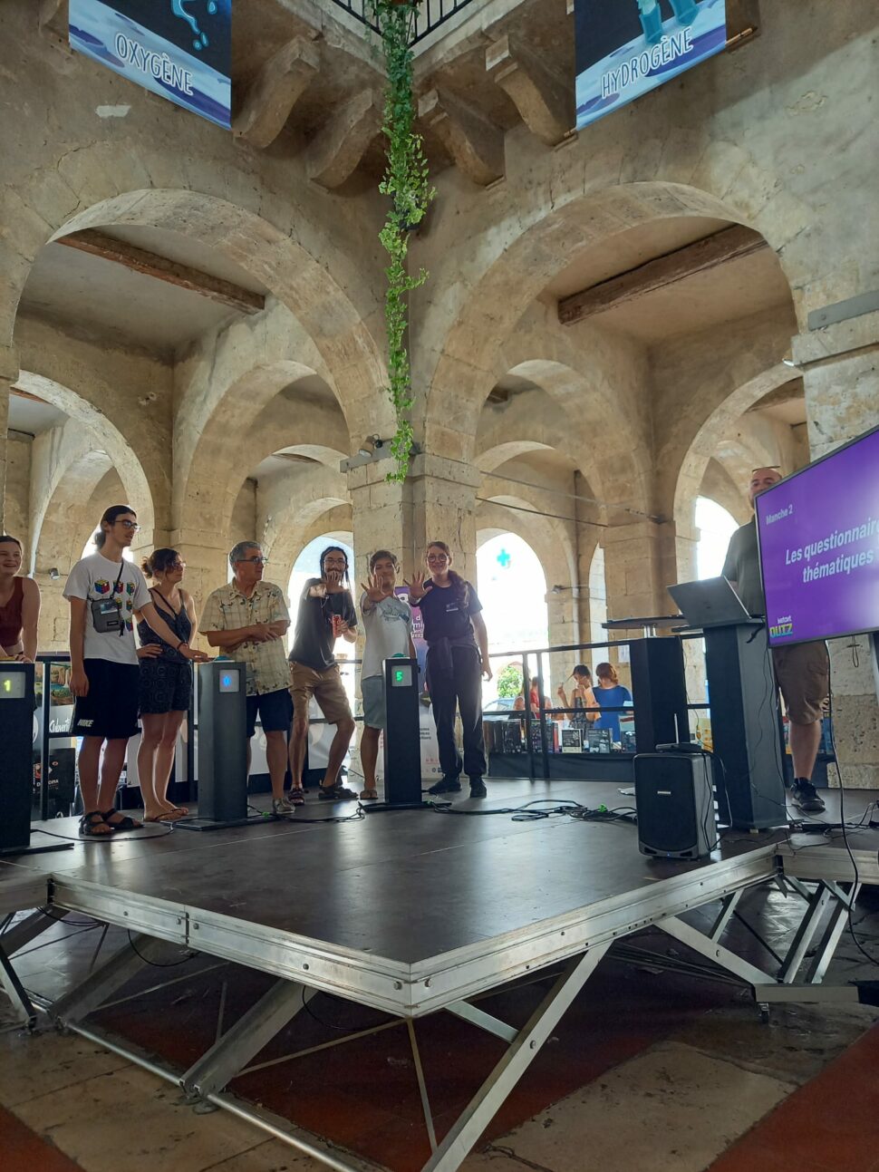 Séance quizz au Village des CHNOPS