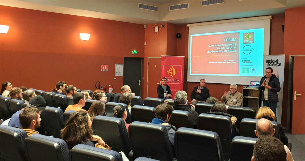 Table ronde Forum Tourisme scientifique et montagne - Intervention Melina Roth, Directrice du Parc ntioanl des Pyrénées