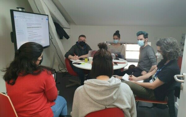 L'équipe en formation Twitch