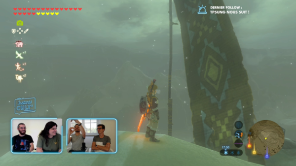 Soirée zelda capture du stream live