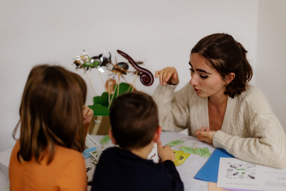 Enfants lors d'un atelier au Festival Va Savoir ?! 2023