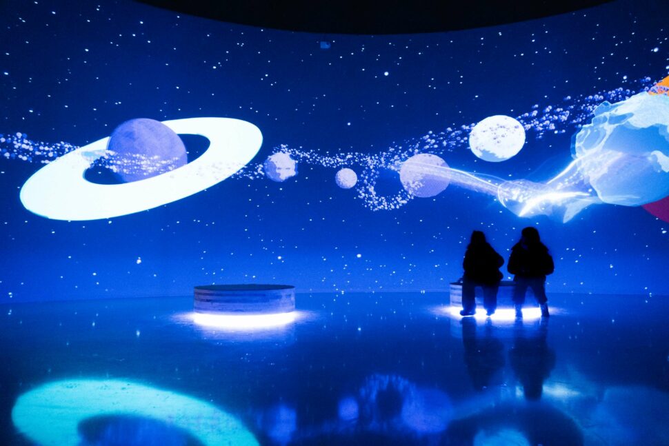 Film Nox diffusé lors d'un soirée galactique au col du tourmalet