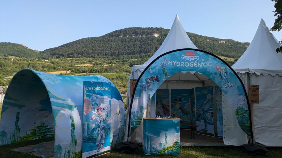exposition-stand Hydrogèn'Oc