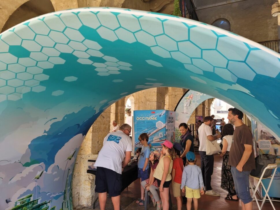 exposition-stand Hydrogèn'Oc