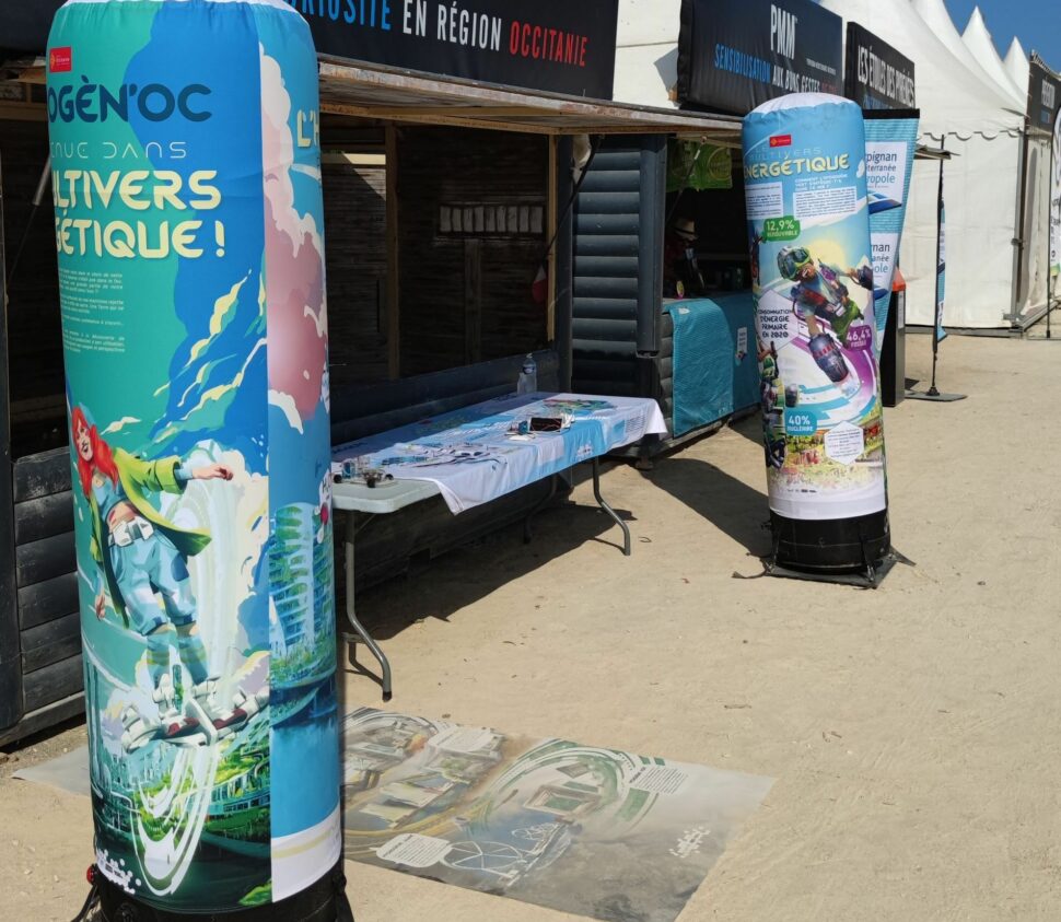 exposition-stand Hydrogèn'Oc