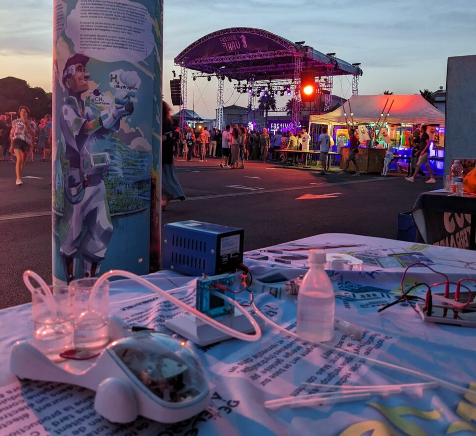 exposition-stand Hydrogèn'Oc